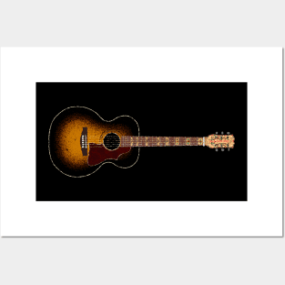 John Fahey Bacon & Day Acoustic Guitar Posters and Art